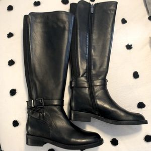 ⭐️LAST CHANCE ⭐️ Blondo Earla Black Leather Tall Boots